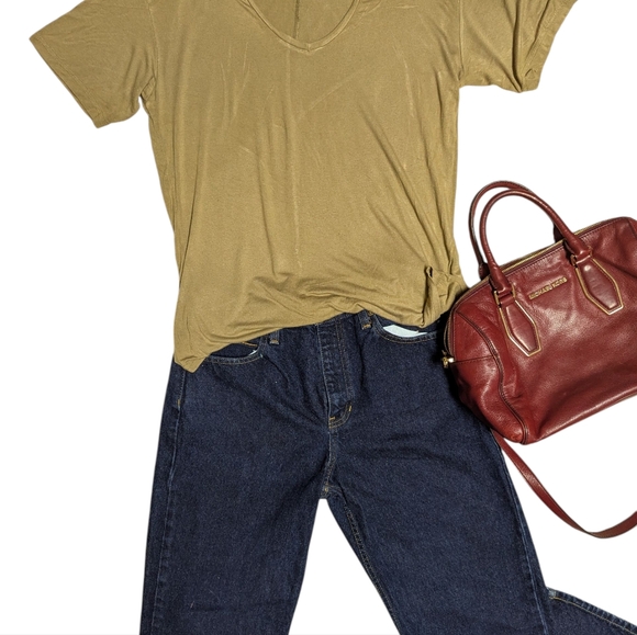 Michael Kors Leather Satchel - Picture 15 of 16